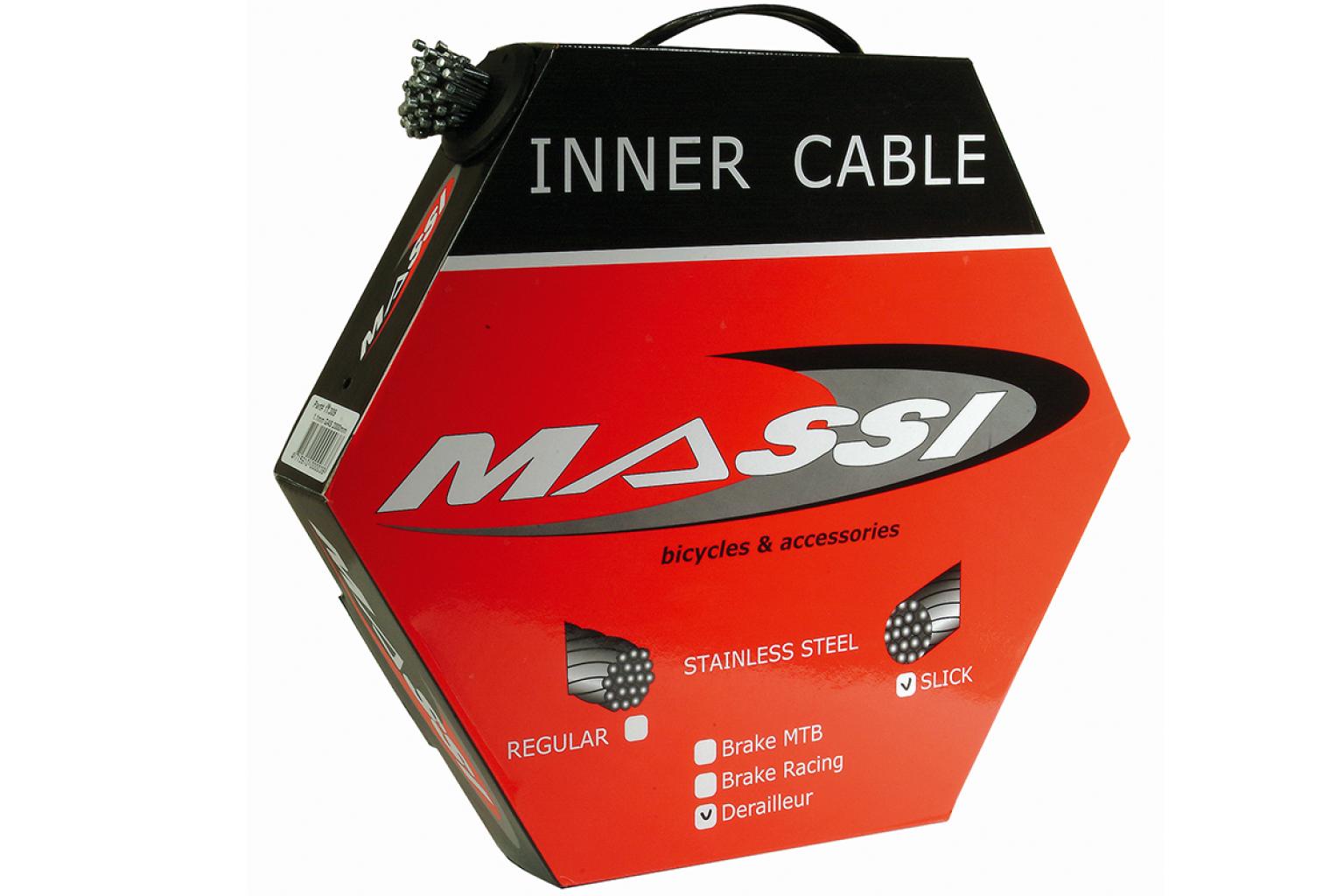 BOÎTE(100)CABLES DÉRAILLEUR STI 1.1MM