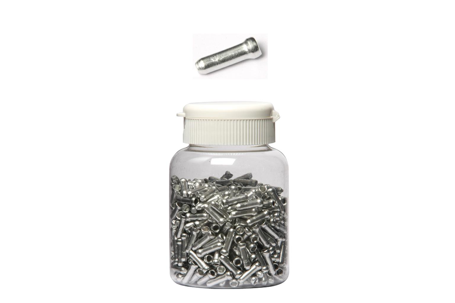 EMBOUTS DE CÂBLE (500PCS) - ARGENT
