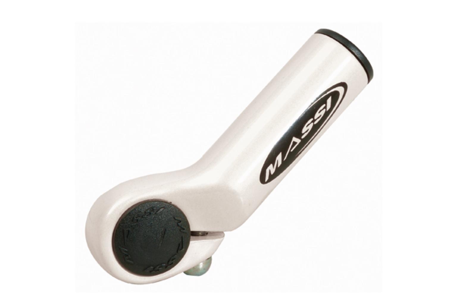EMBOUTS GUIDON CM203 ALU. - BLANC