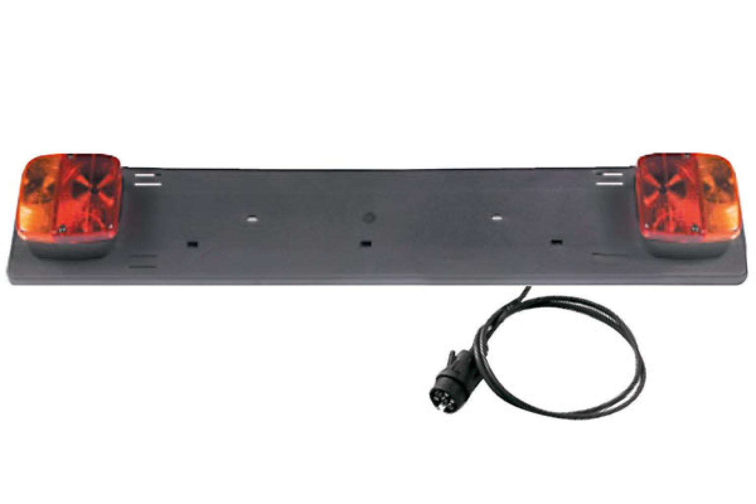 PORTA MATRíCULA PARA PORTABICICLETAS