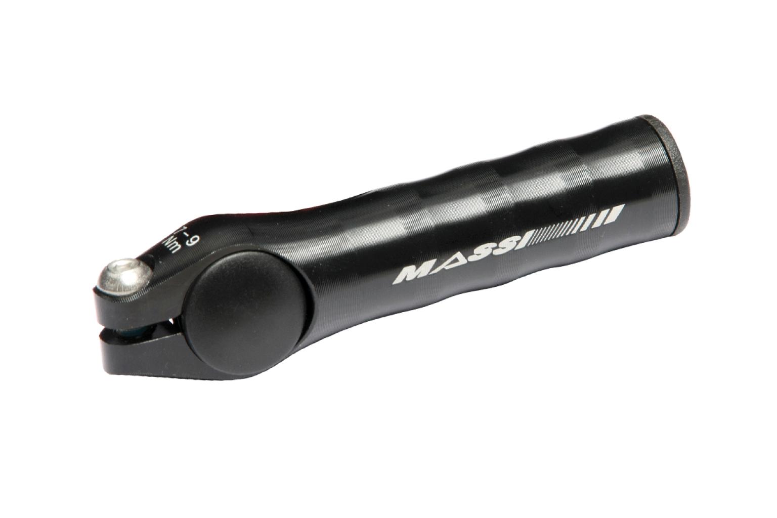 EMBOUTS GUIDON CM210 ALU. ANODISÉ - NOIR