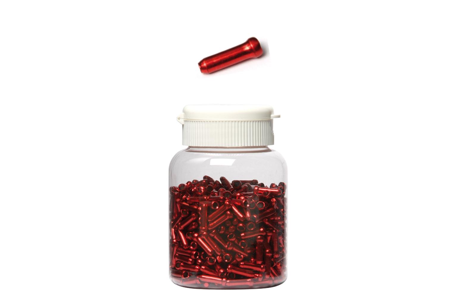 EMBOUTS DE CÂBLE (500PCS) - RED