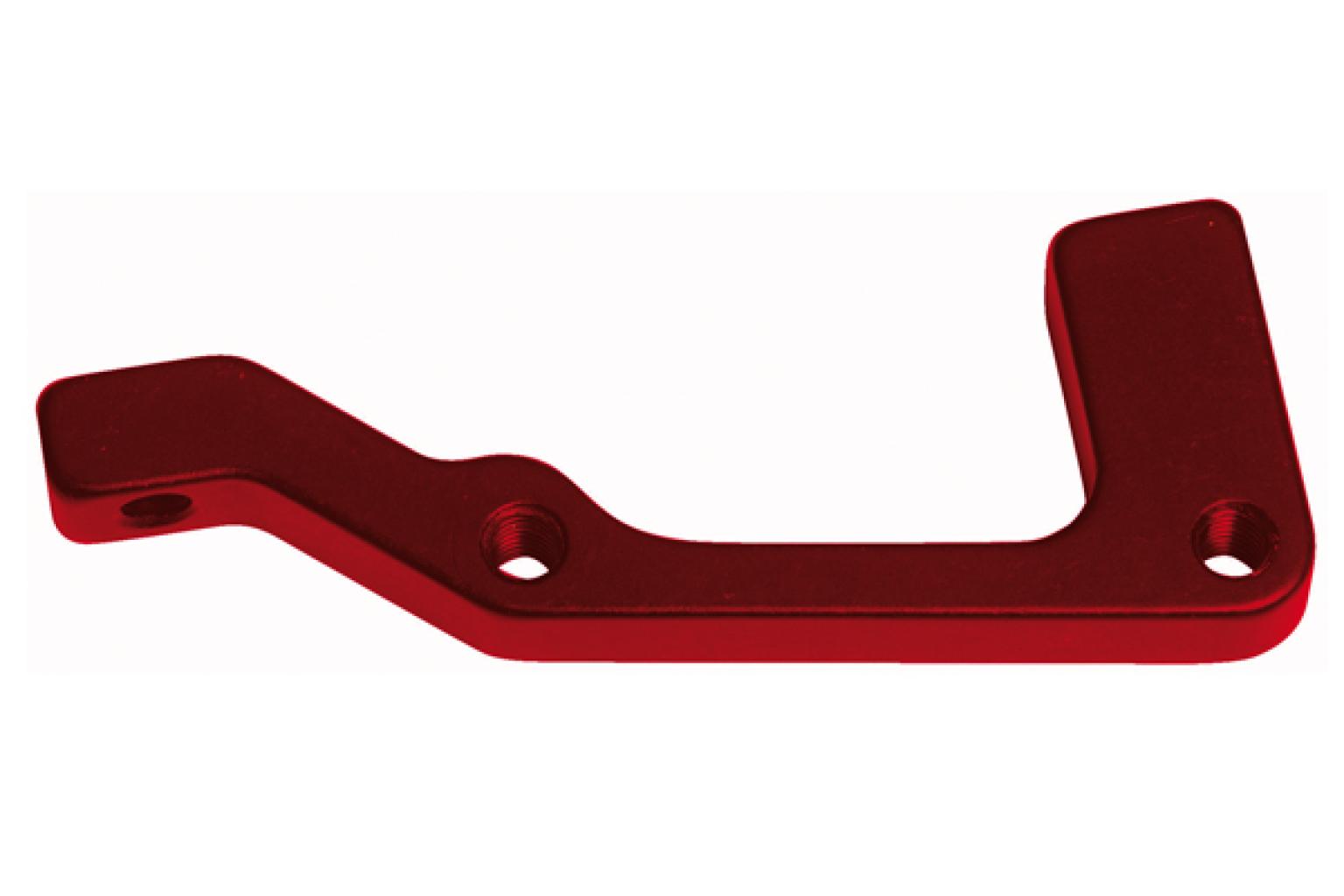 DISC BRAKE ADAPTER REAR 180MM RED