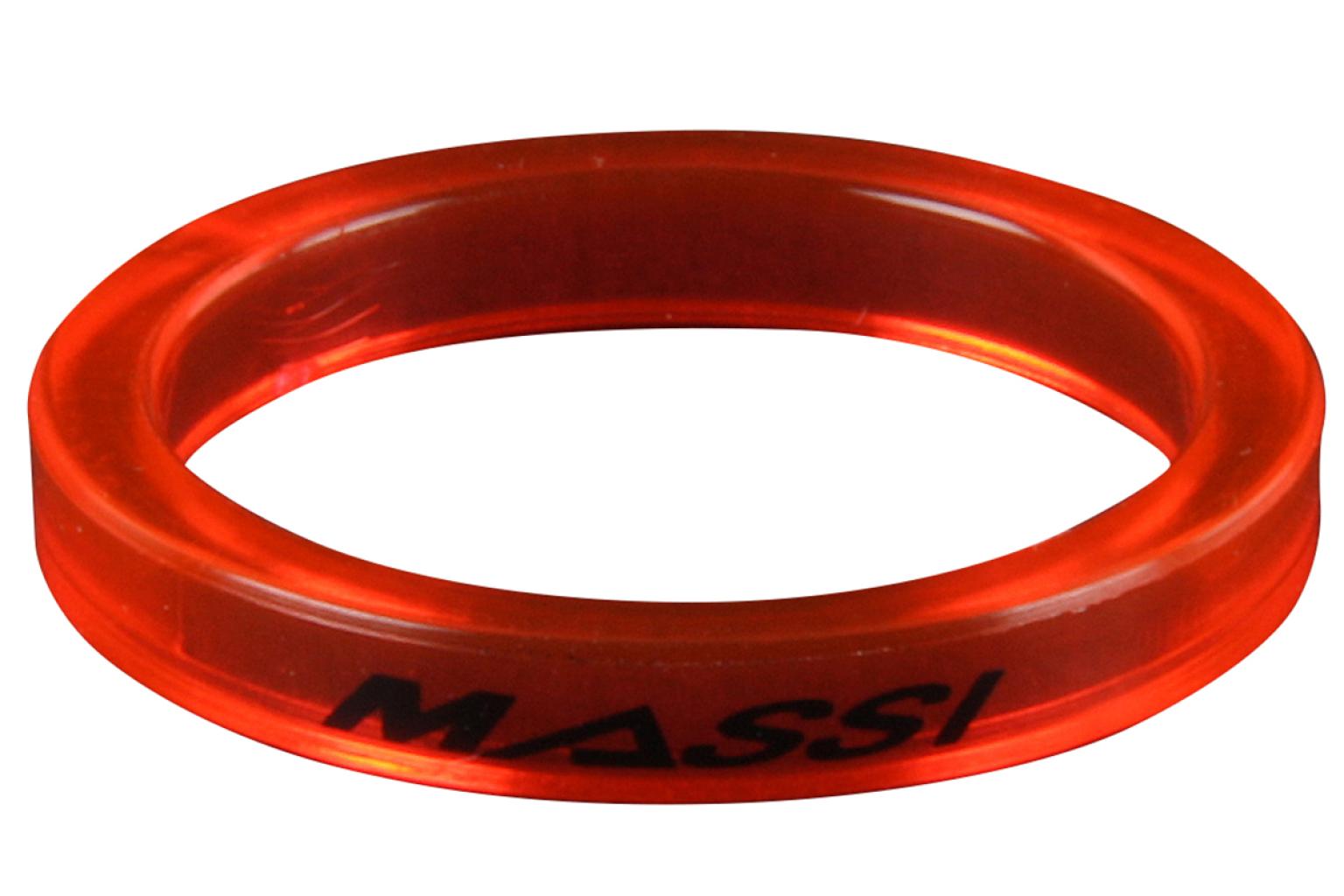 MSP 122 TRANSPARENT ROUGE 5MM