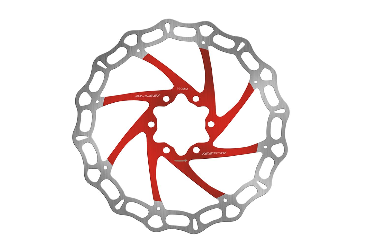 DISQUE FREIN ULTRALIGHT MASSI 160MM RED