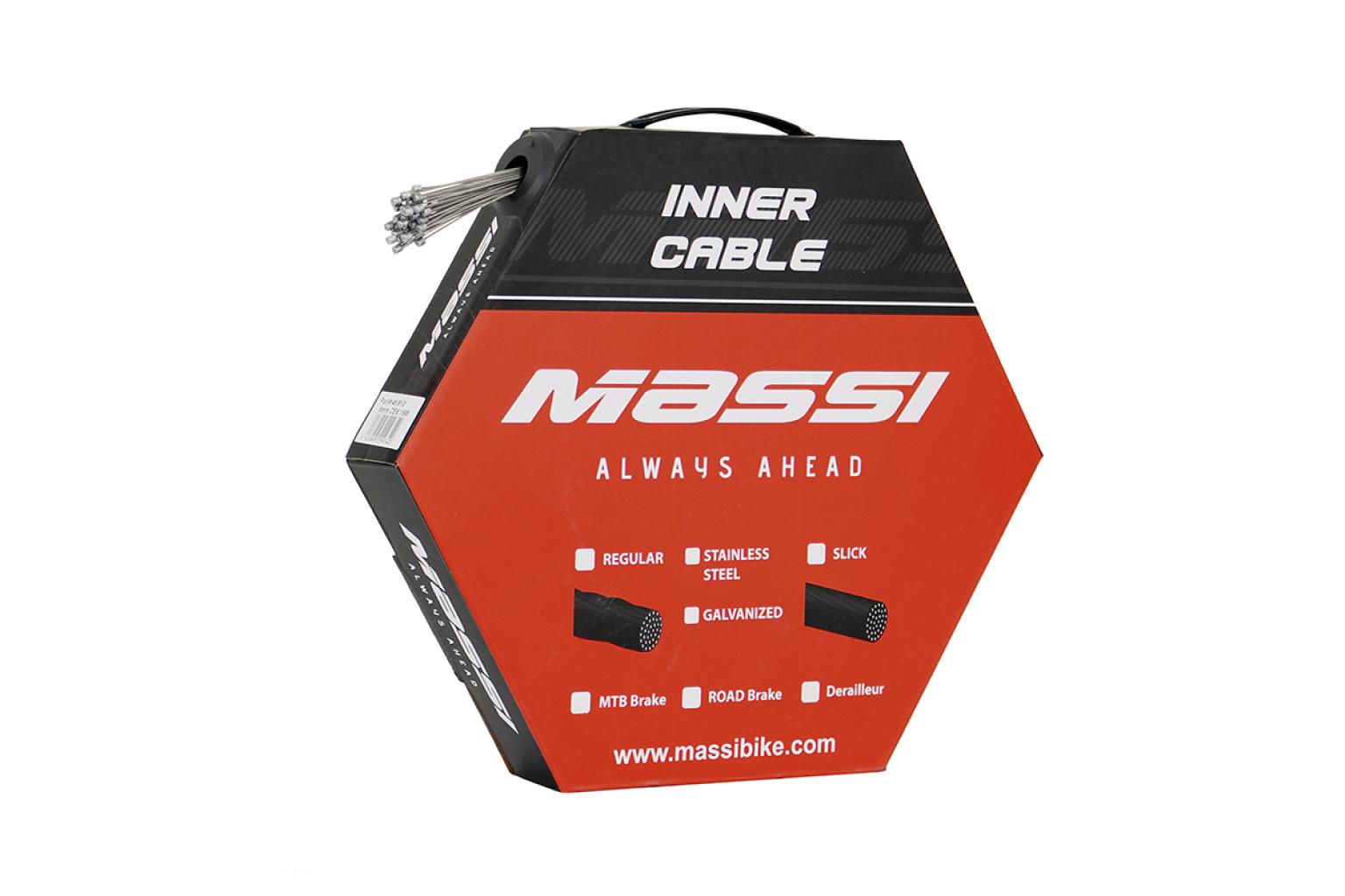 CABLES DERAILLEUR STI 1.1X2000MM (100U)