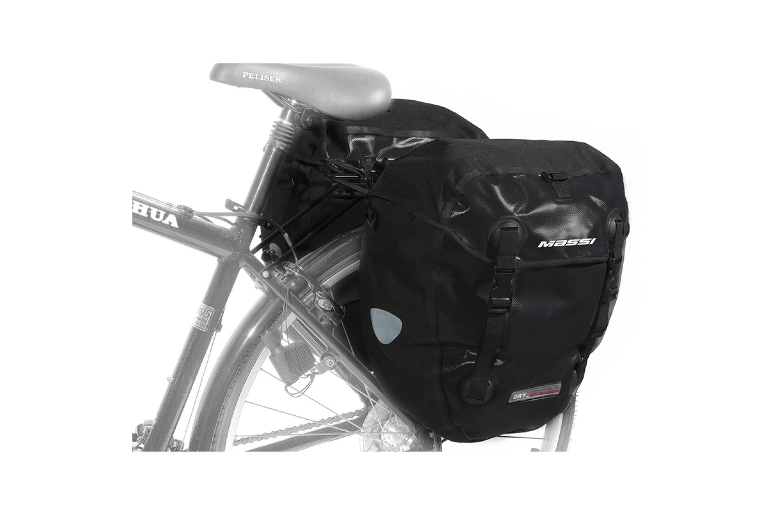 SACOCHE CM-227 DOBLE IMPERMEABLE ARGENT
